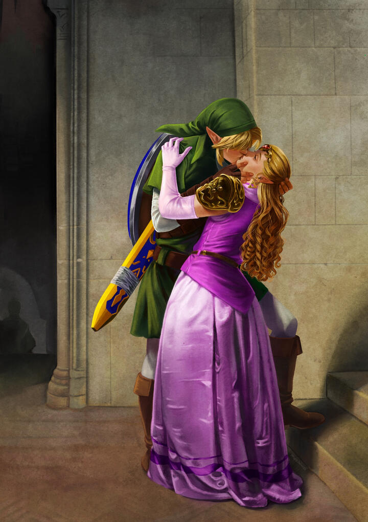“The Kiss,” Francesco Hayez, TLOZ: Ocarina of Time